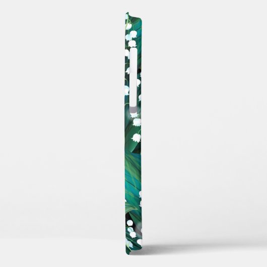Lily van de vallei. Naadloos achtergrondpatroon Case-Mate iPhone Case (Achterkant / Links)