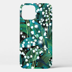 Lily van de vallei. Naadloos achtergrondpatroon Case-Mate iPhone Case
