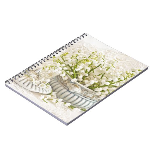 Lily van de vallei notitieboek (Linkerzijde)