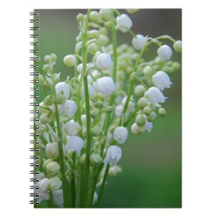 Lily van de vallei notitieboek