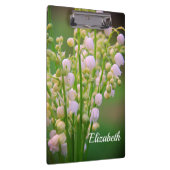 Lily van de vallei, personaliseer klembord (Rechts)