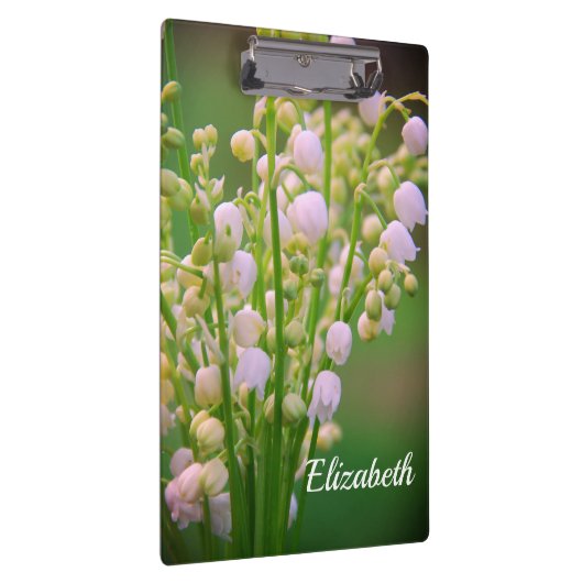 Lily van de vallei, personaliseer klembord (Rechts)