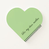 Lily van de vallei, personaliseer notitieboek (Achterkant)