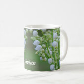 Lily van de vallei, persoonlijke mok koffie (Voorkant rechts)
