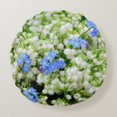 Lily van de vallei rond kussen (Voorkant)