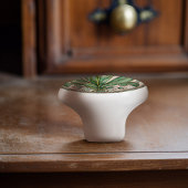 Lily van de vallei Serenity keramische knop Pull