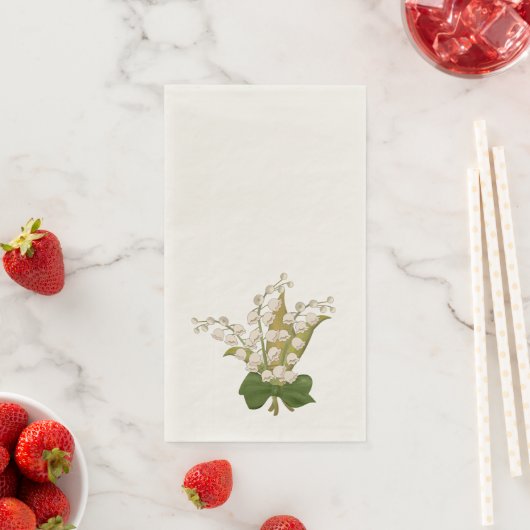 Lily van de vallei servet (Insitu)