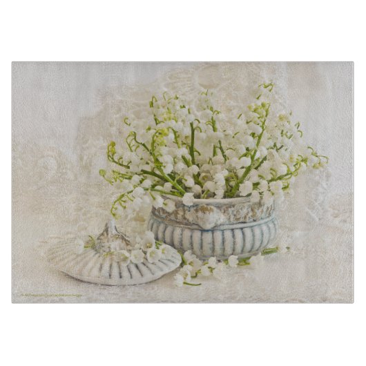 Lily van de vallei snijplank (Voorkant)