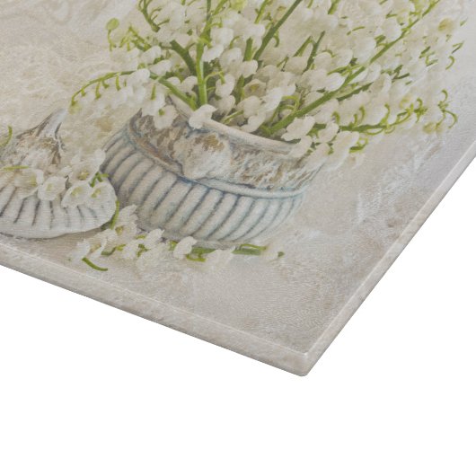 Lily van de vallei snijplank (Hoek)