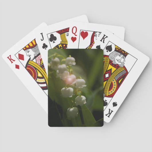 Lily van de vallei speelkaarten (Achterkant)