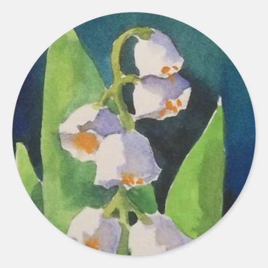 Lily van de vallei Stickers (Voorkant)