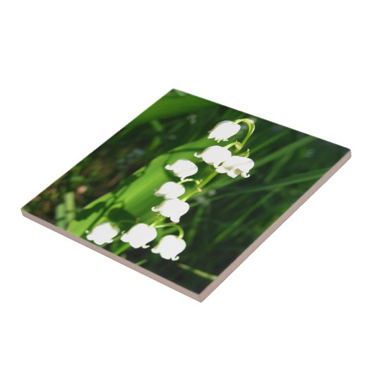 Lily van de vallei tegeltje (Zijkant)