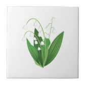 Lily van de vallei tegeltje (Voorkant)