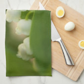 Lily van de vallei theedoek (Quarter Fold)