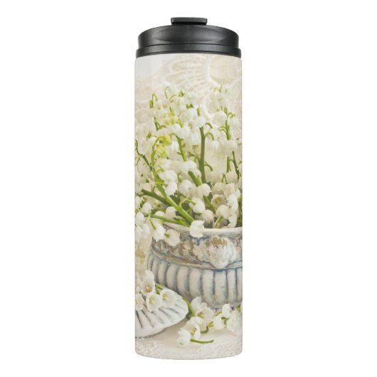 Lily van de vallei thermosbeker (Voorkant)