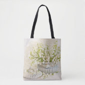 Lily van de vallei tote bag (Voorkant)
