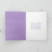 Lily van de Vallei verjaardag Kaart (Binnen)