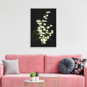 Lily van de vallei verpakt Canvas (Insitu (Woonkamer))