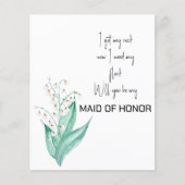 Lily van de vallei word m'n vriendin. (Voorkant)