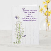 Lily van de Valley Bedankt voor Friend Kaart (Gele Bloem)