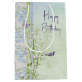 Lily van de Valley Birthday Bouquet Medium Cadeauzakje (Voorkant)