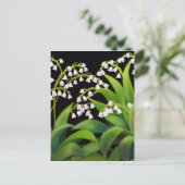 Lily van de Valley Briefkaart (Staand voorkant)