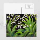 Lily van de Valley Briefkaart (Voorkant / Achterkant)