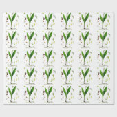 Lily van de Valley Cadeaupapier (Vlak)