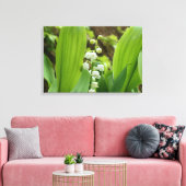Lily van de Valley Canvas Afdruk (Insitu (Woonkamer))