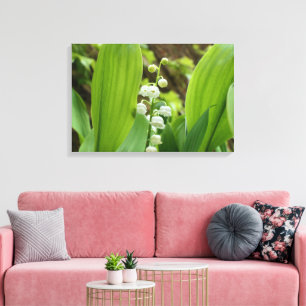 Lily van de Valley Canvas Afdruk
