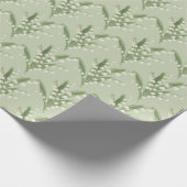 Lily van de Valley Floral Cadeaupapier (Hoek)