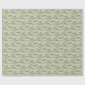 Lily van de Valley Floral Cadeaupapier (Vlak)