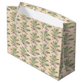 Lily van de Valley Floral Groot Cadeauzakje (Achterkant Gekanteld)