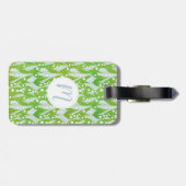 Lily van de Valley Floral Pattern Bagagelabel (Achterkant horizontaal)