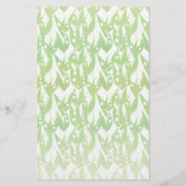 Lily van de Valley Floral Pattern Briefpapier (Voorkant)