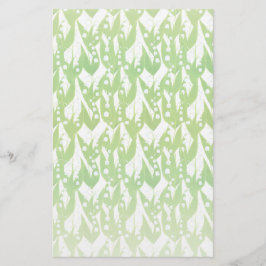 Lily van de Valley Floral Pattern Briefpapier