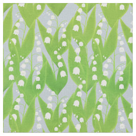 Lily van de Valley Floral Pattern Stof