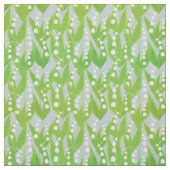 Lily van de Valley Floral Pattern Stof (Swatch)