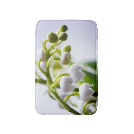 Lily van de Valley Flowers Badmat (Voorkant Verticaal)