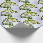 Lily van de Valley Flowers Cadeaupapier (Hoek)