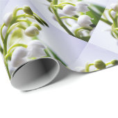 Lily van de Valley Flowers Cadeaupapier (Rol Hoek)