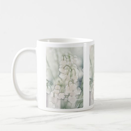 Lily van de Valley Flowers Koffiemok (Links)