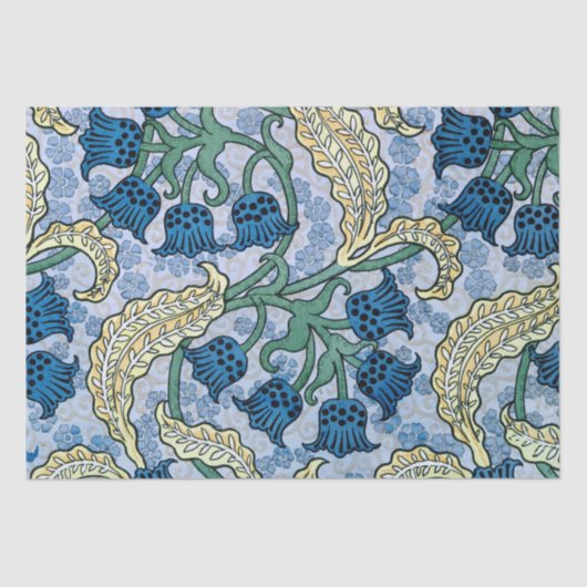 Lily van de Valley Grasset Floral Tissuepapier (Voorkant)