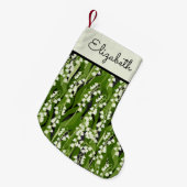Lily van de Valley Greenery Douanenaam Kleine Kerstsok (Voorkant (Hangend))