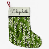 Lily van de Valley Greenery Douanenaam Kleine Kerstsok (Voorkant)