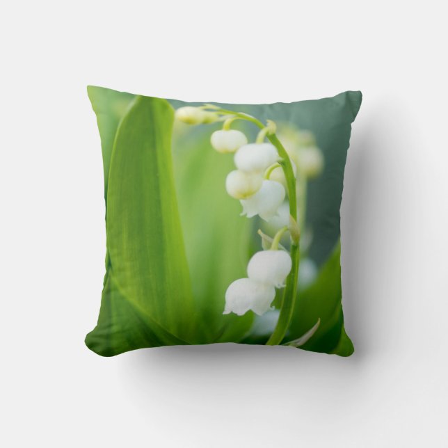 Lily van de Valley Kussen (Voorkant)