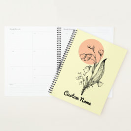 Lily van de Valley May Birth Month Flower Planner