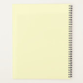 Lily van de Valley May Birth Month Flower Planner (Achterkant)