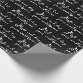 Lily van de Valley met Quote Cadeaupapier (Hoek)