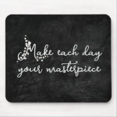 Lily van de Valley met Quote Muismat (Voorkant)